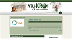 Desktop Screenshot of mykro.org